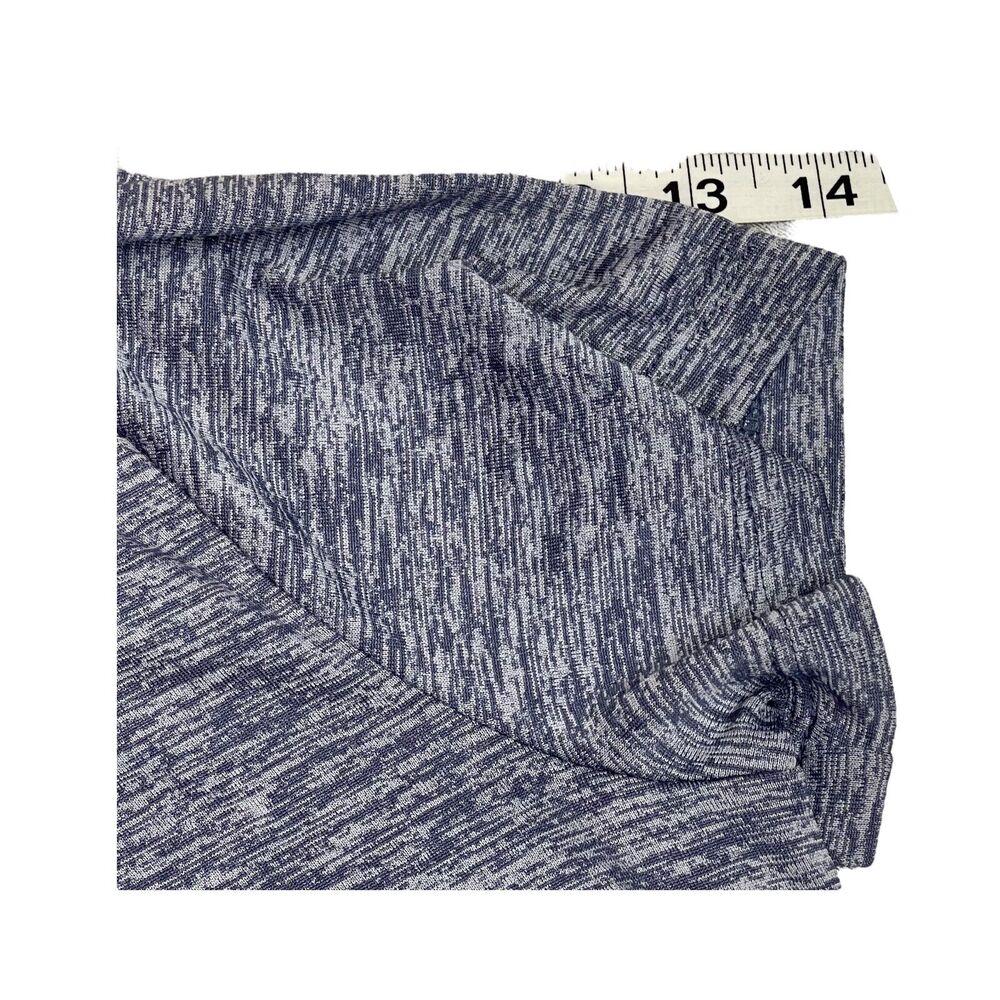 Under Armour Heatgear Yoga T-Shirt Womens Small Heather Gray V-Neck Short Sleeve - Picture 6 of 7